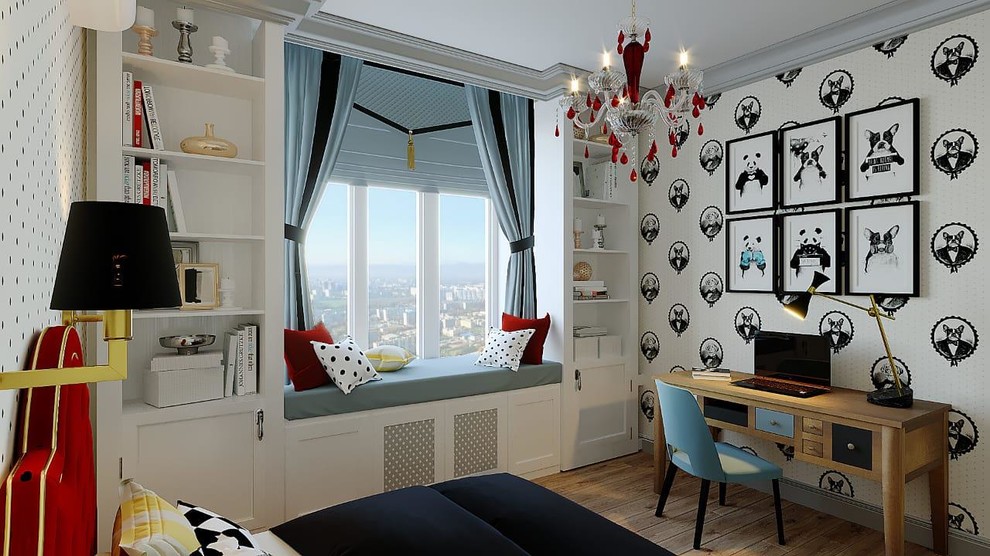 Проект трех комнатной квартиры в 100м2