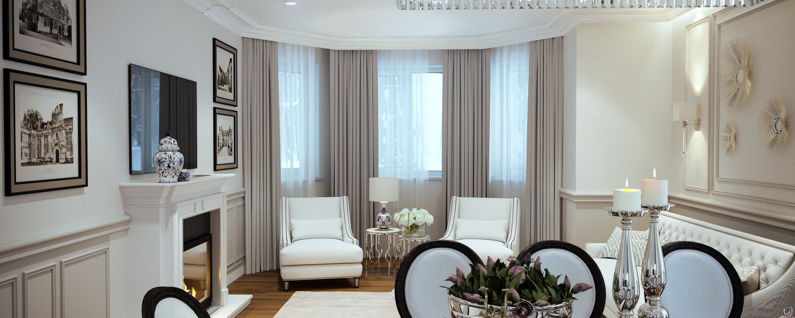 Элегантная классика частной резиденции