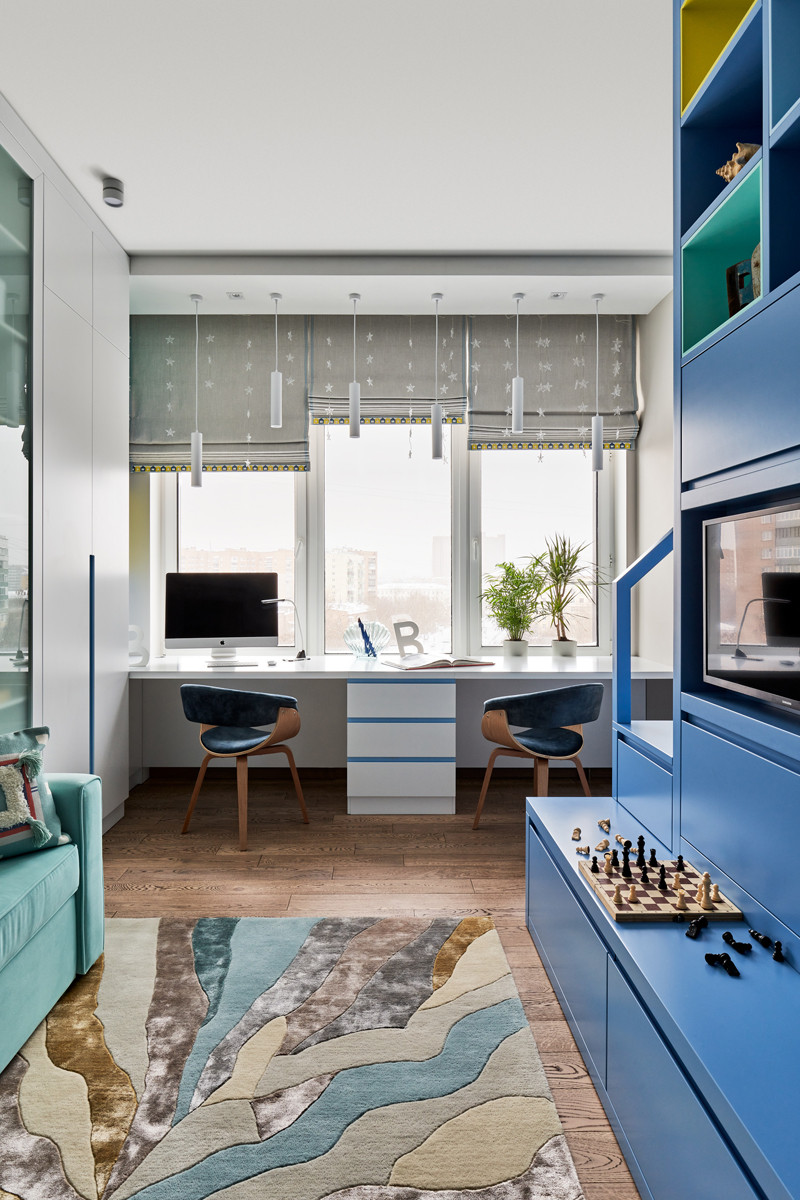 Московская квартира с настроением отпуска