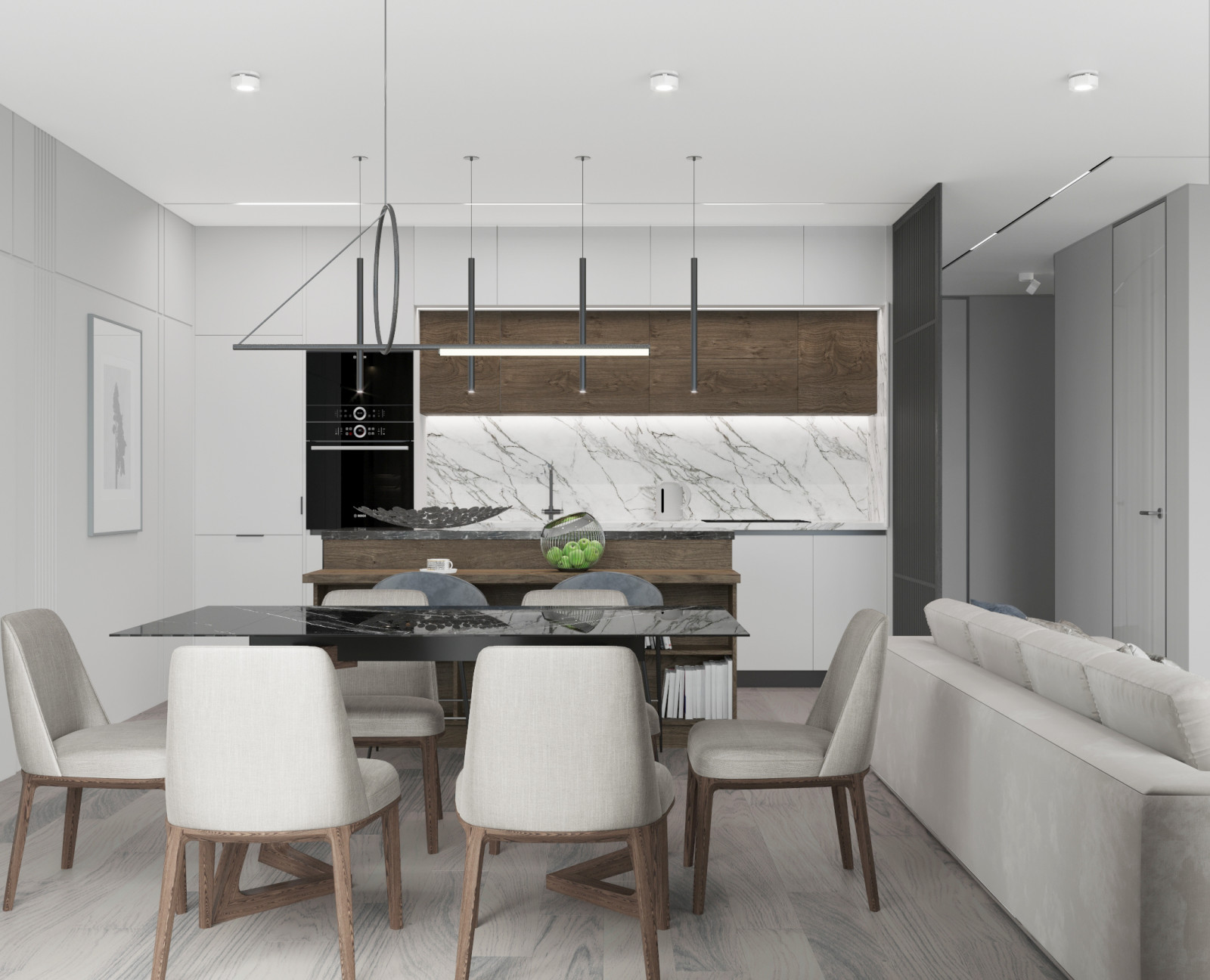 Кухня-гостиная