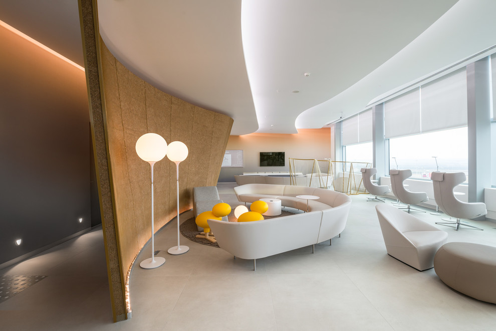 Обложка проекта: The SUN / Бизнес-зал аэропорта Платов (международные линии)