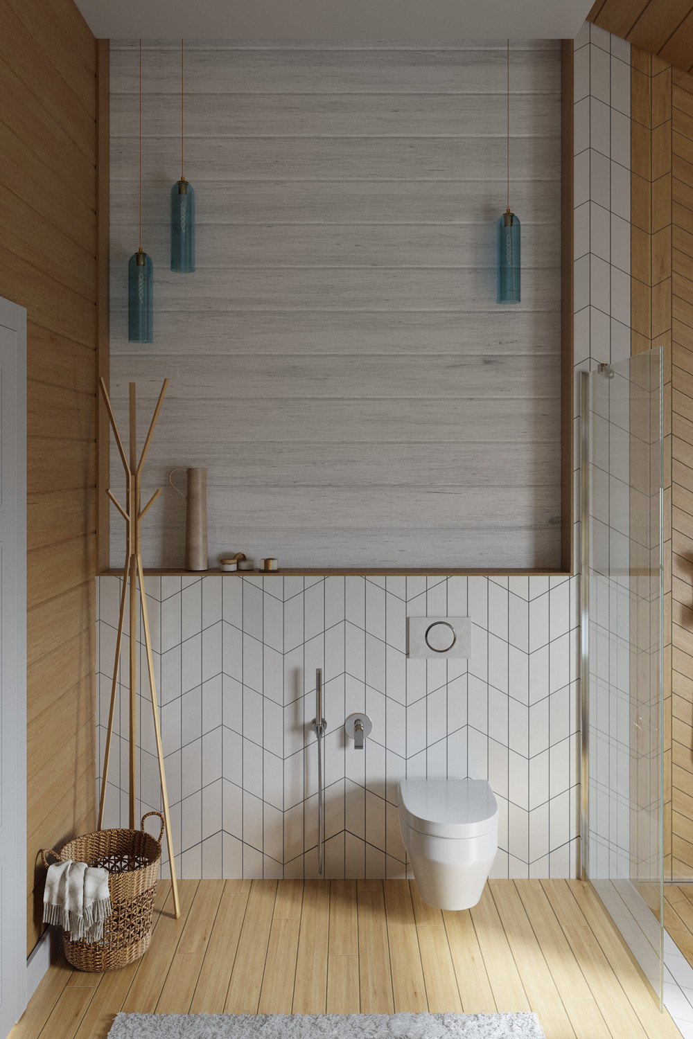 Визуализация с/у второго этажа загородного дома