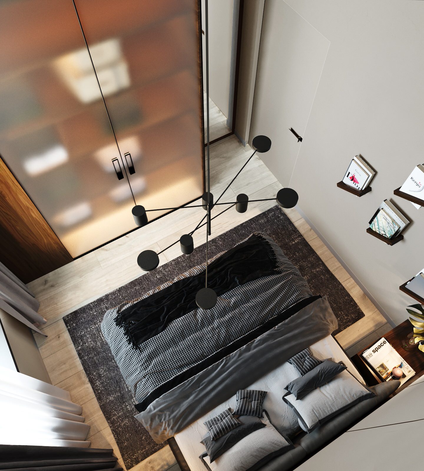 Проект трёхкомнатной квартиры в ЖК "Надежда"