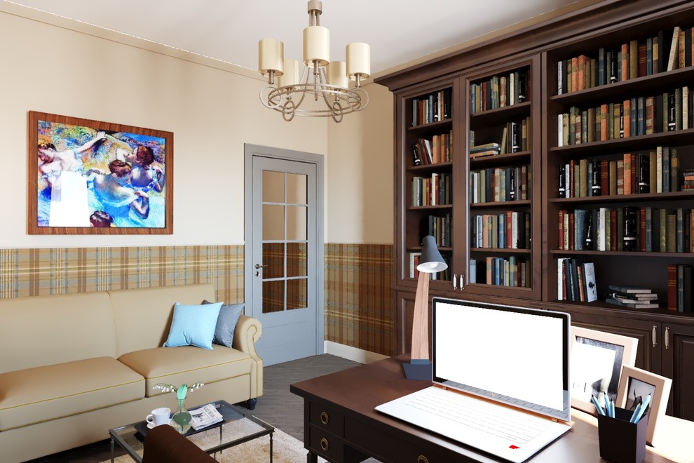 Кабинет в стиле современная классика