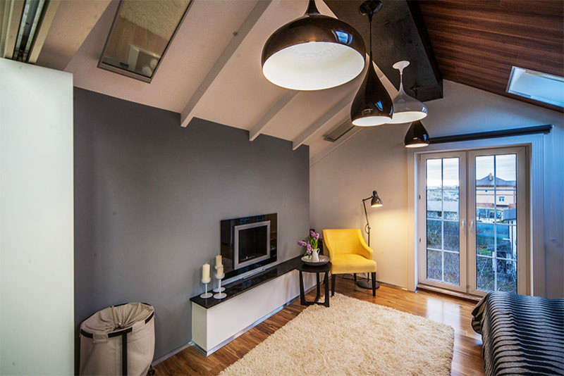 Скандинавская мансарда