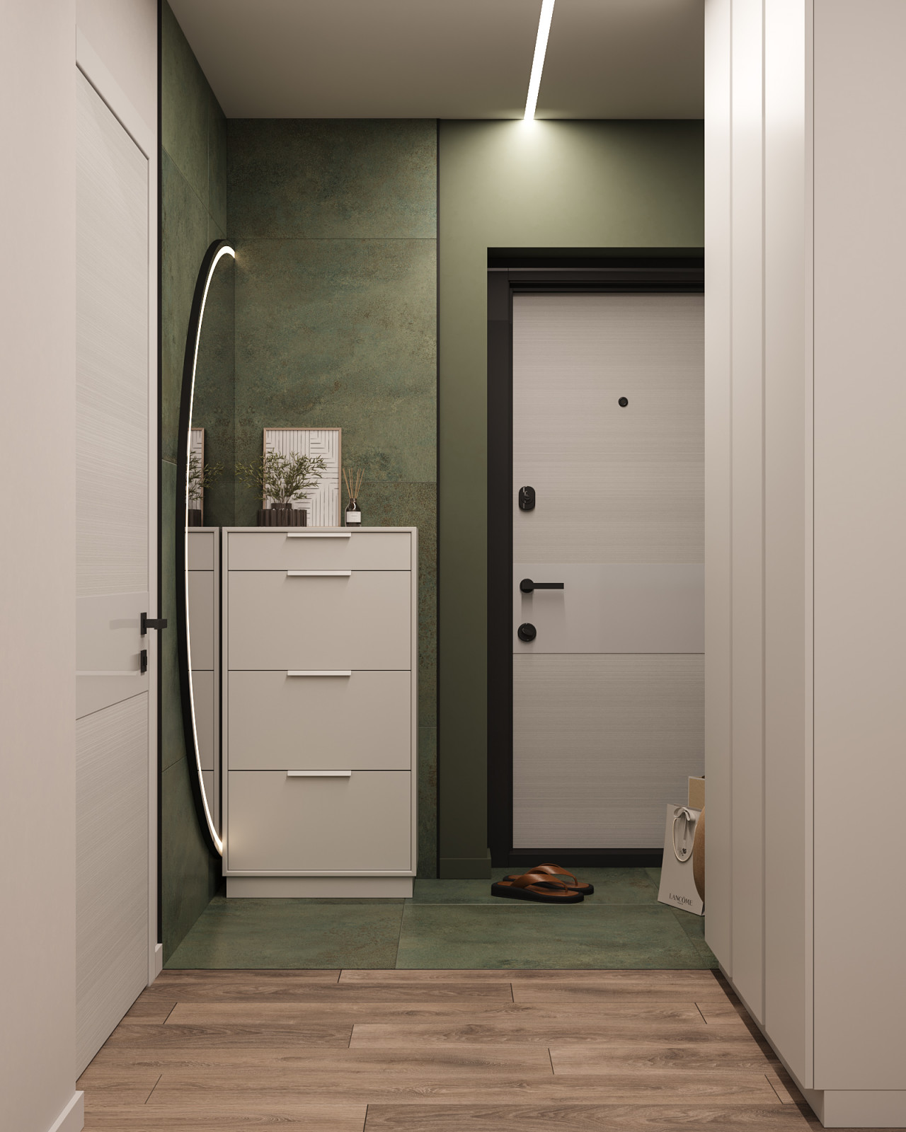 Дизайн 2х комнатной квартиры в ЖК Южный парк