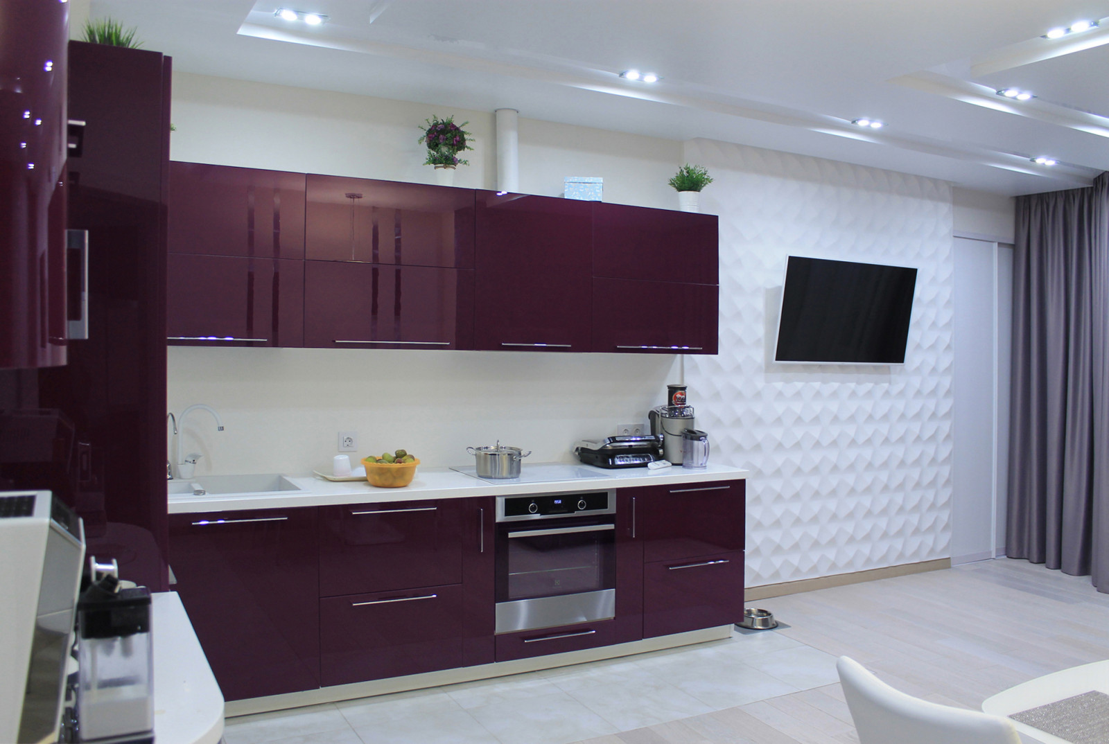 Лиловое настроение. Реализация.