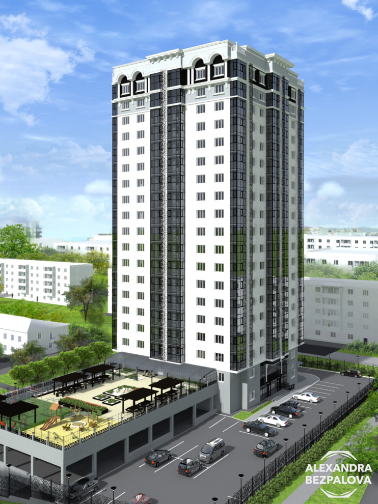 Обложка проекта: Жилые многоквартирные дома
