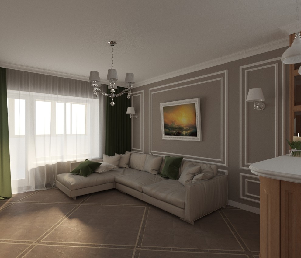 Кухня-гостиная