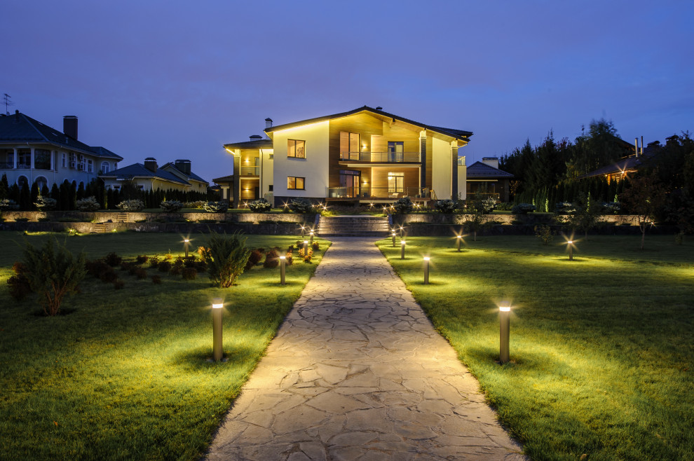 Освещение для дома в КП Третья Охота