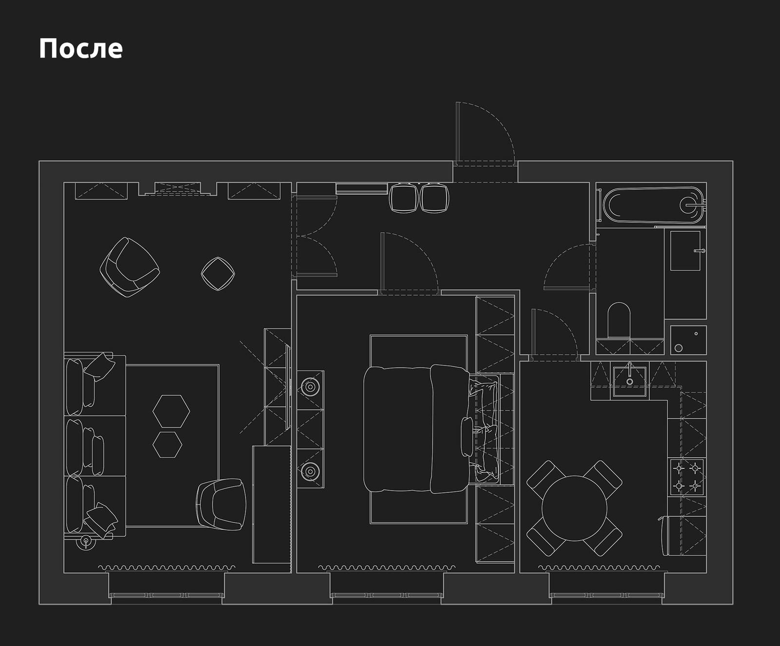 План квартиры после