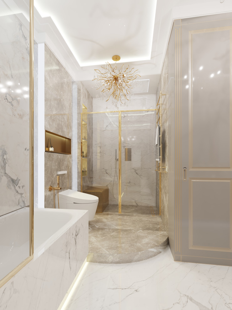 Обложка проекта: Вариант дизайна ванной комнаты