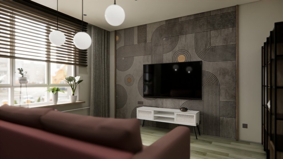 Квартира в Мытищах с элементами лофта