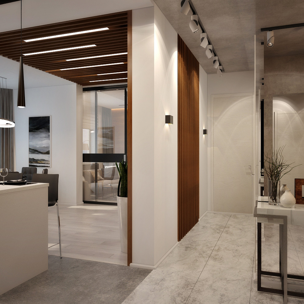 Квартира в Екатеринбурге с керамогранитом от фабрики Grespania