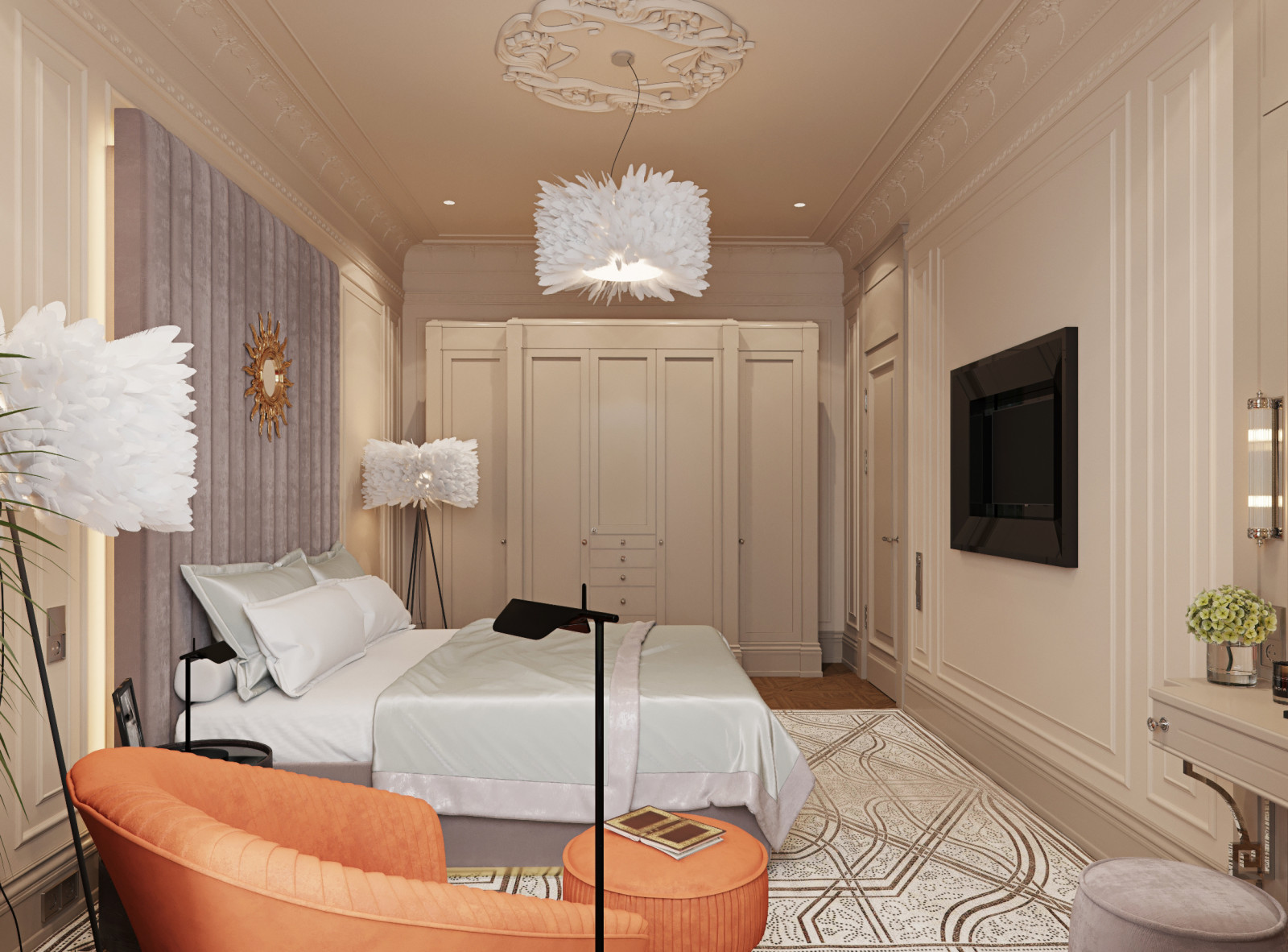 Неоклассика в ЖК "«Duderhof Club»