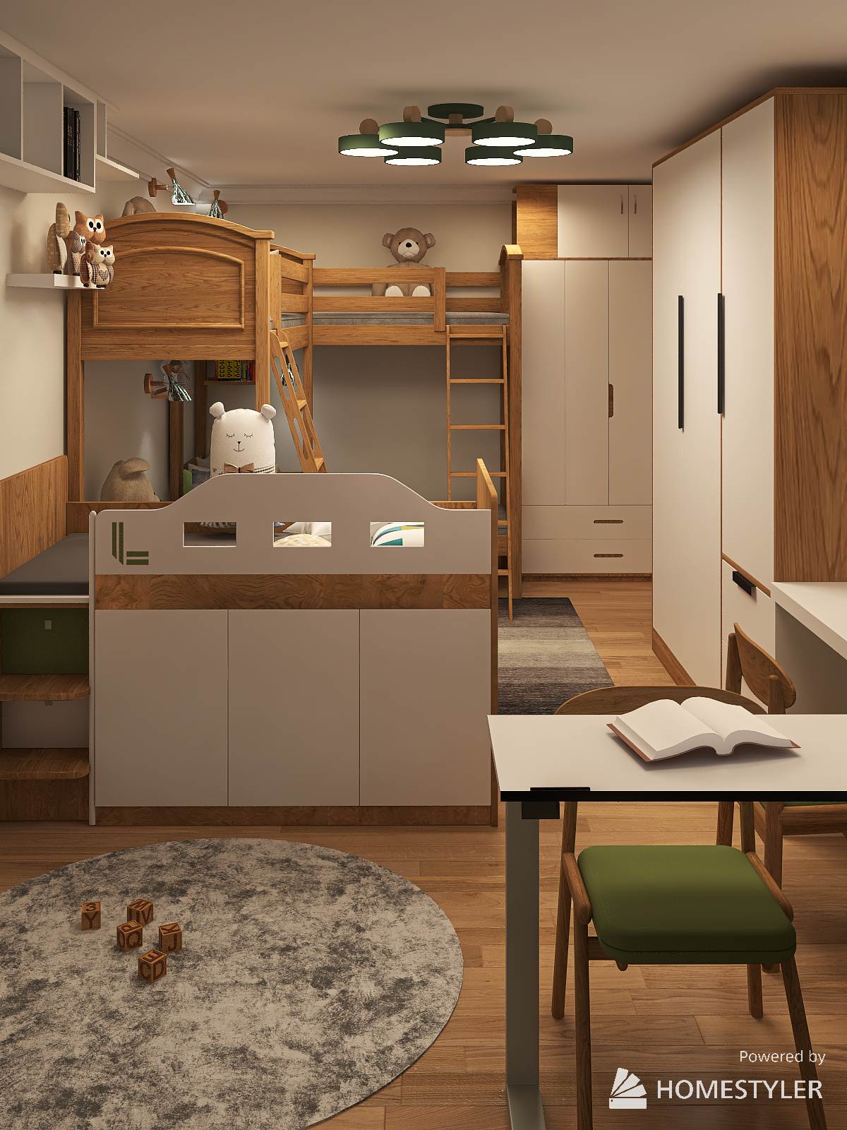 Комната для 5 детей в 5-этажке