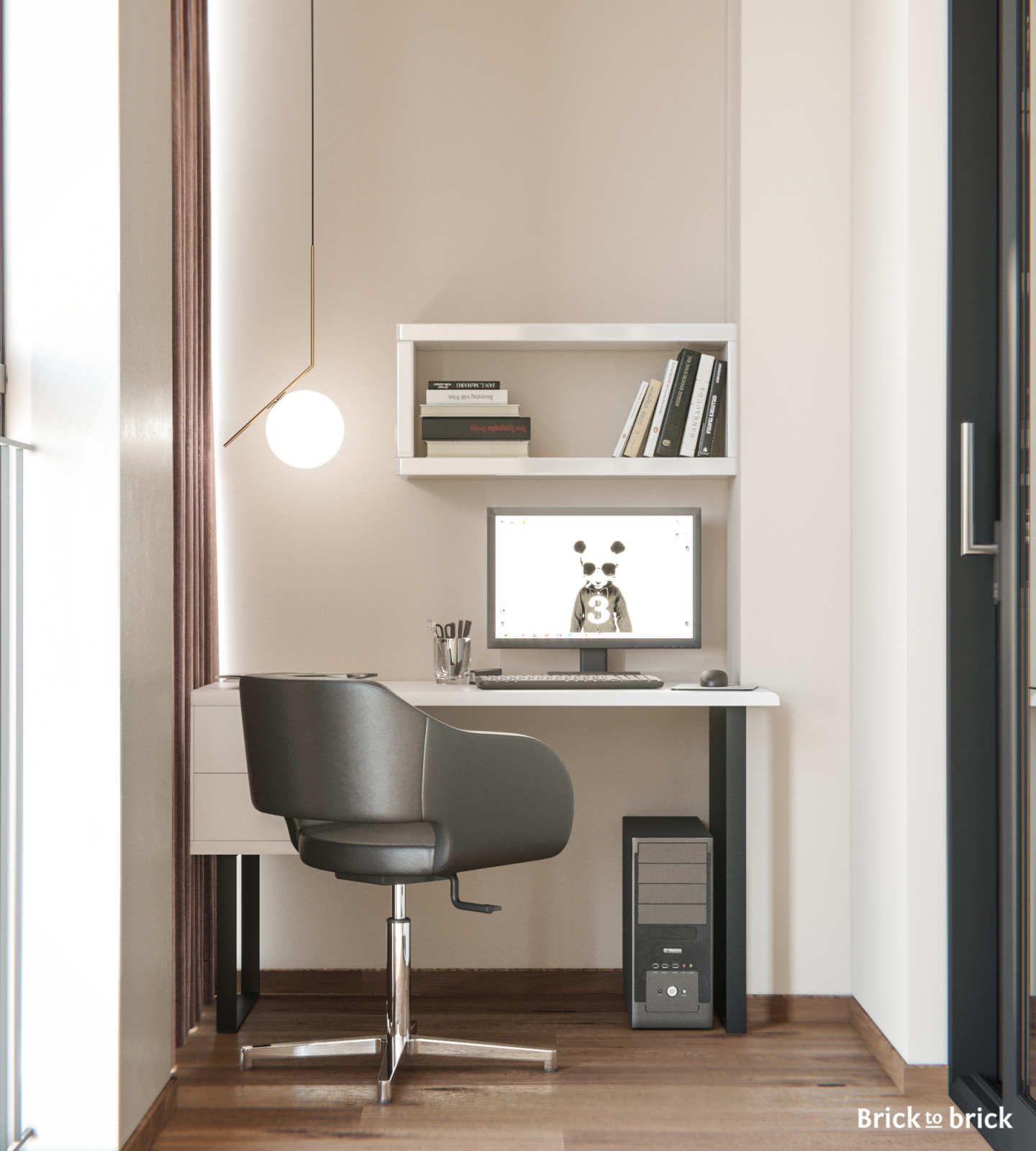 Обложка проекта: Квартира в современном стиле (105 м2)