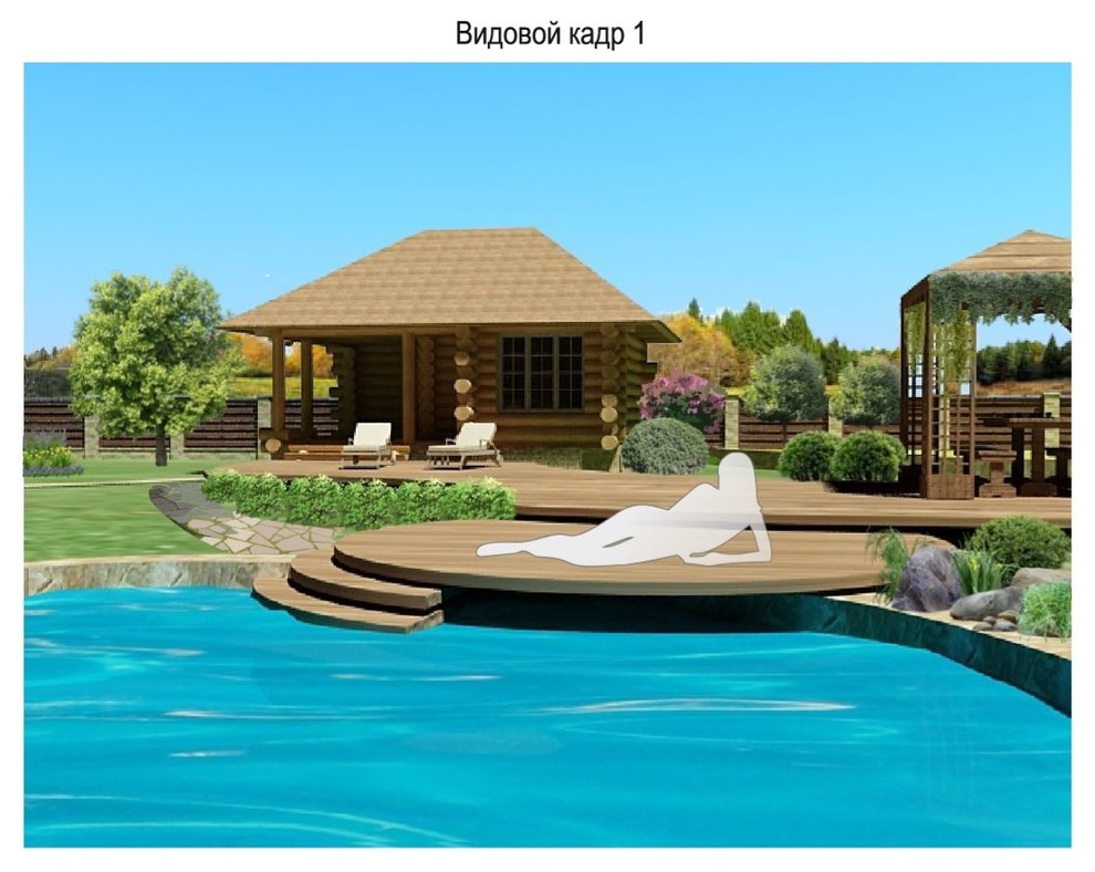 Эскизный проект ландшафтного благоустройства п. Раскуиха 2015 год