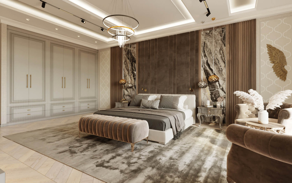 Дизайн интерьера жилого дома. Современная классика.