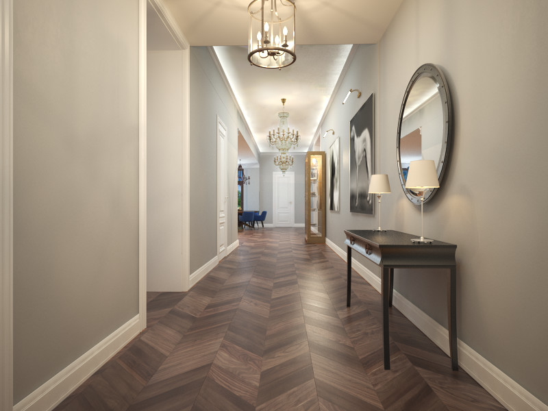 Загородный дом в стиле современная классика