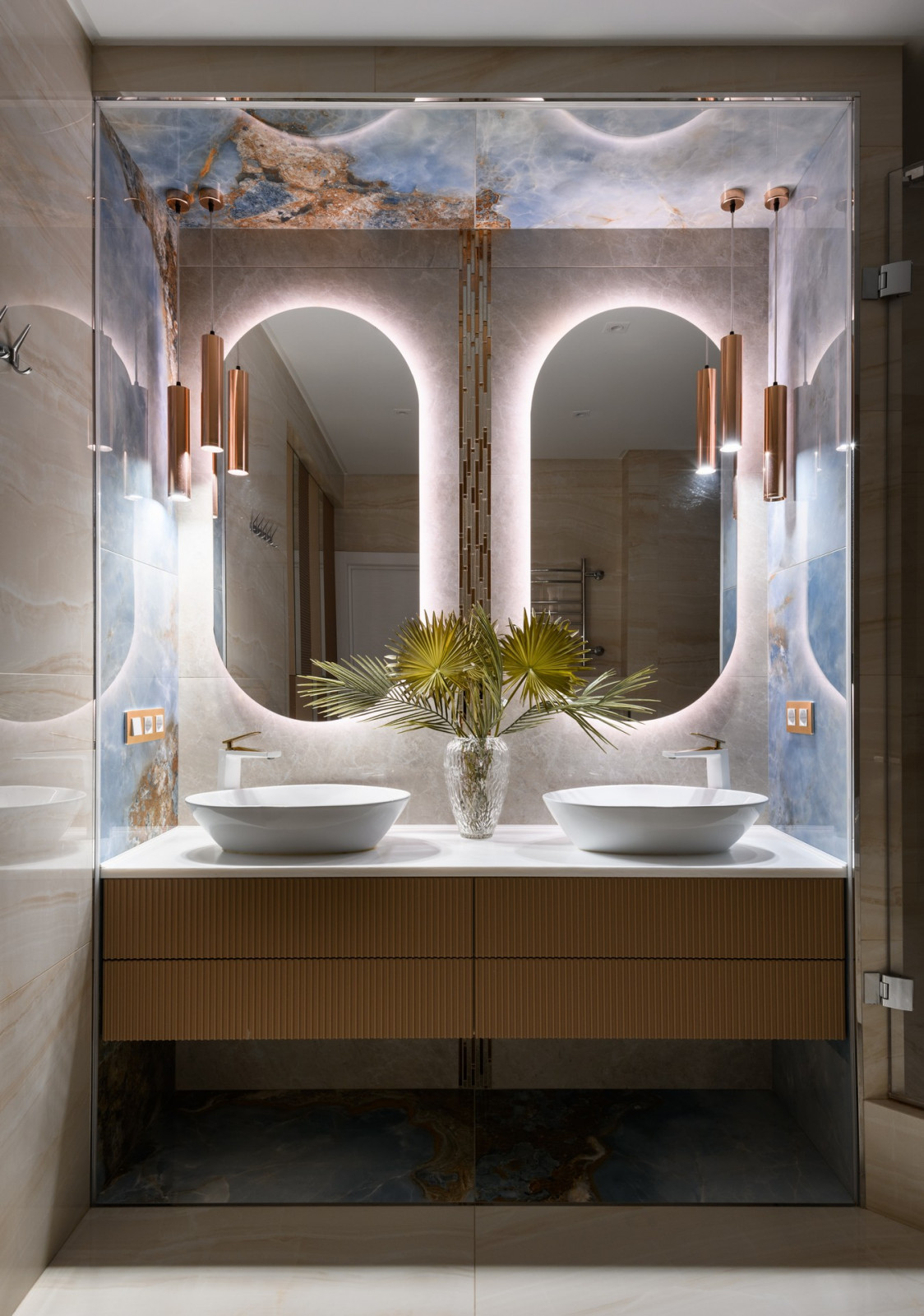 2022г. Фото квартиры 108 м2 в ЖК "Оазис"