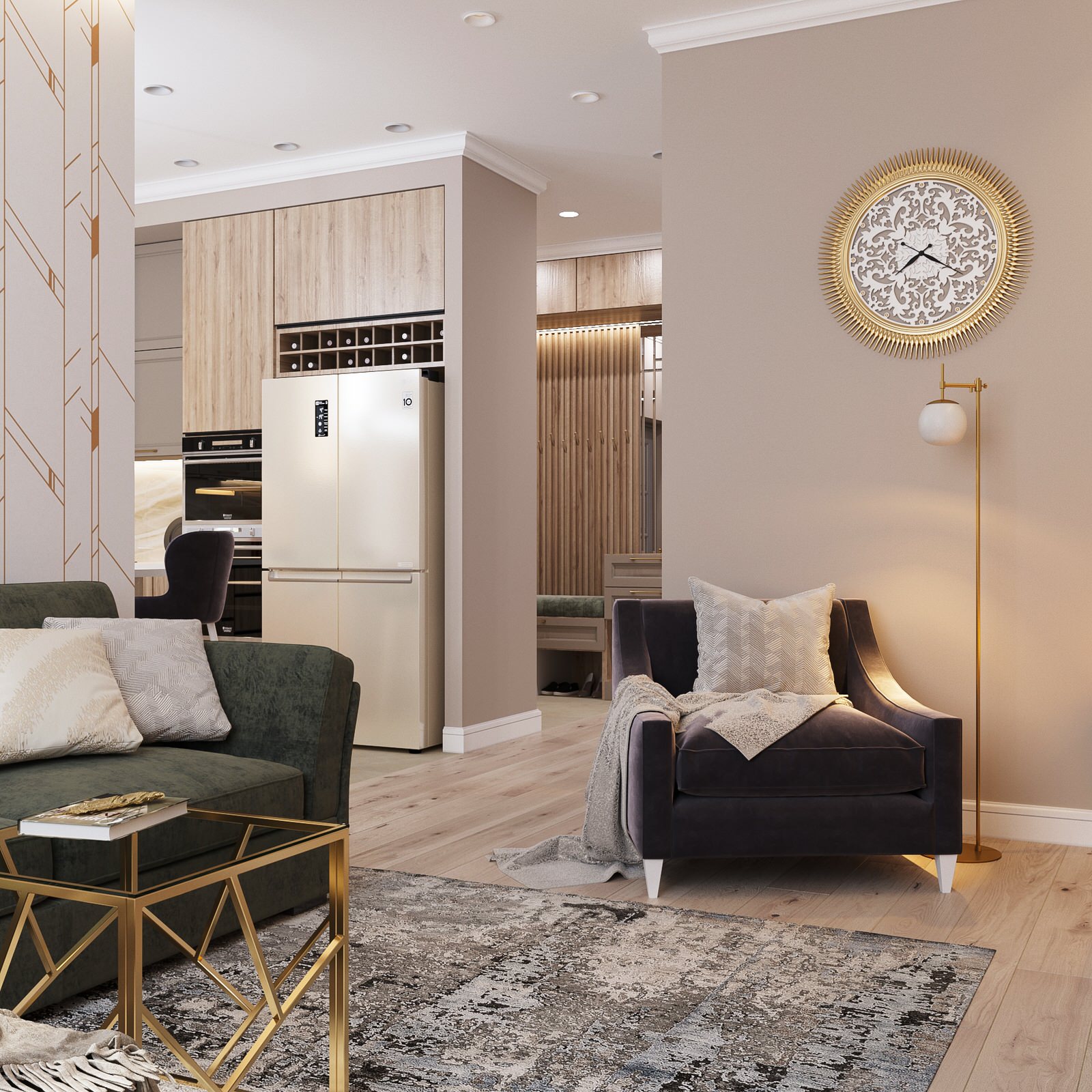 Трехкомнатная в ЖК Перспектива