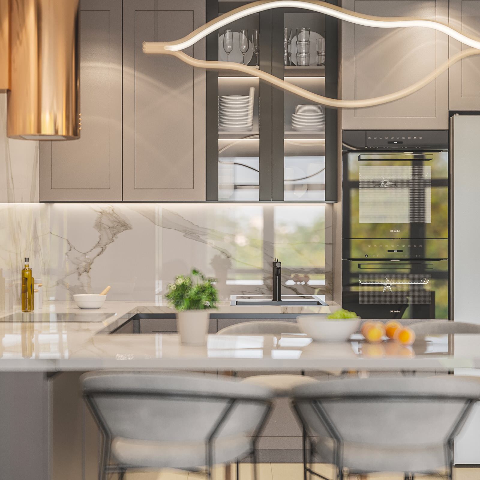 Частная квартира в современном стиле #житьуморя