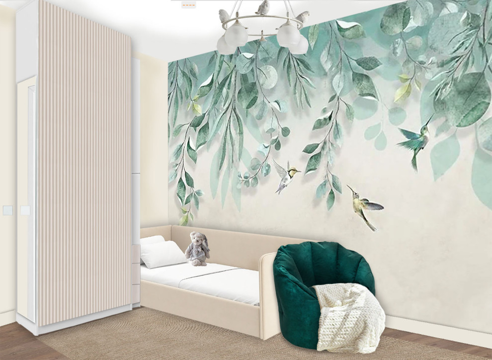 Детская в современном стиле 3Д-коллажи