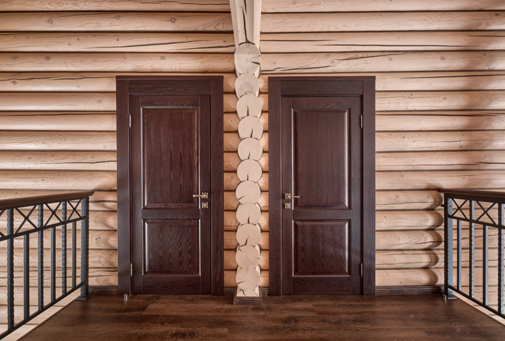 Модель Кантри в бревенчатом доме