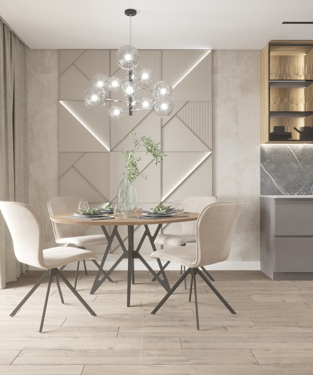 Обложка проекта: Современная квартира для молодой пары