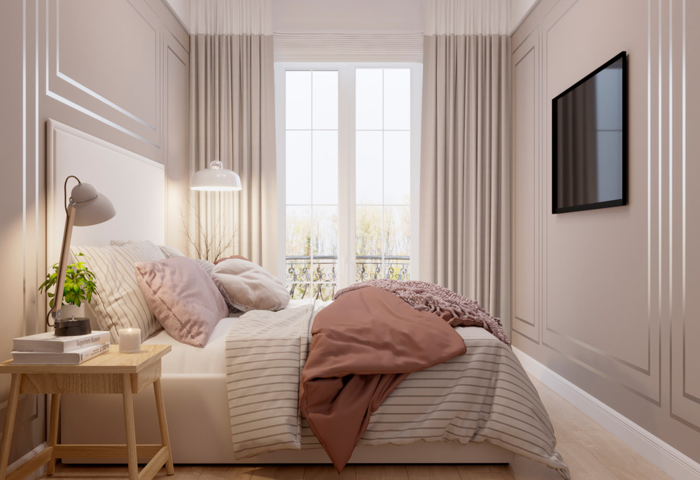 Обложка проекта: Спальня с гардеробной комнатой(9,5 кв.м)