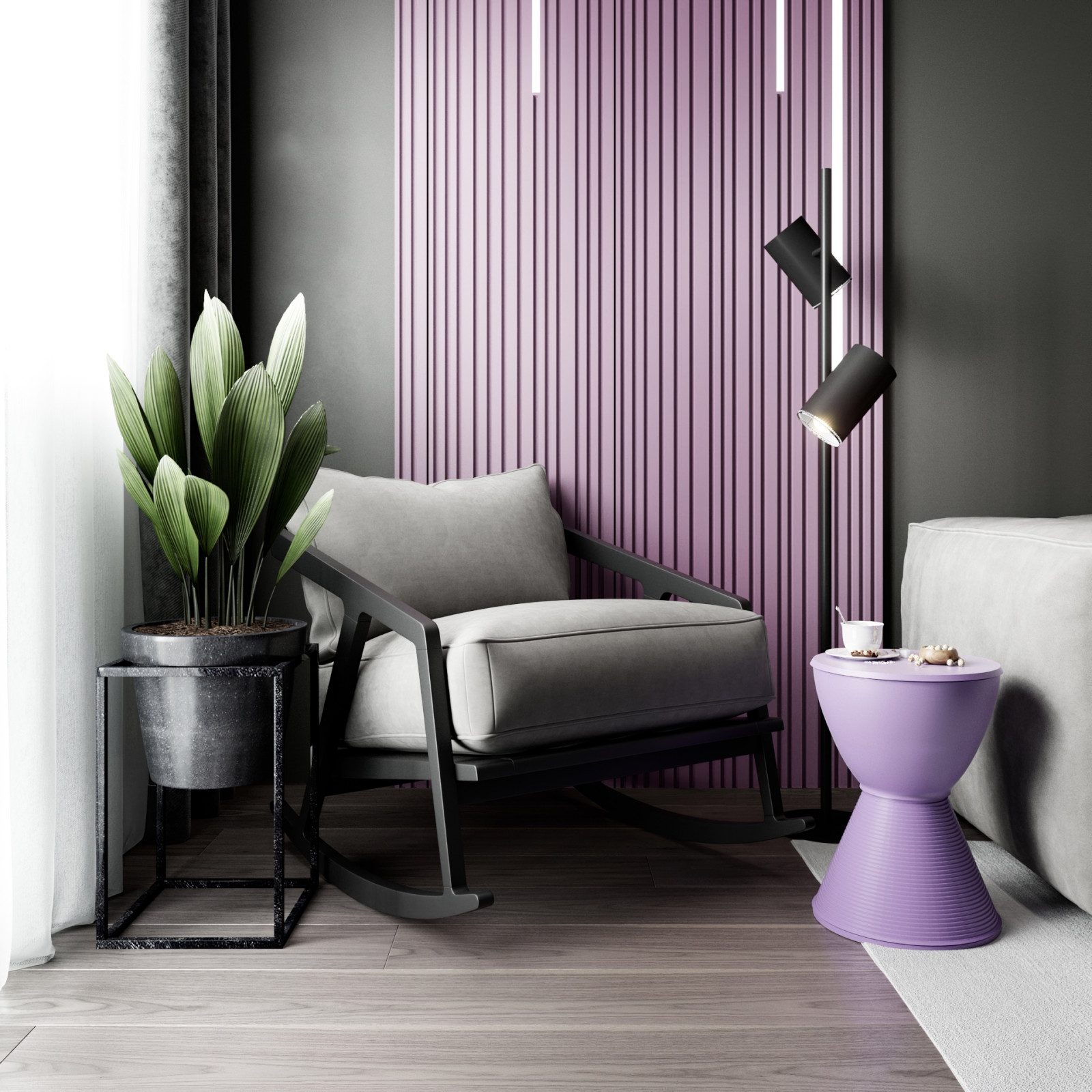 Проект Лаванда | Квартира 77 м2 Домодедово