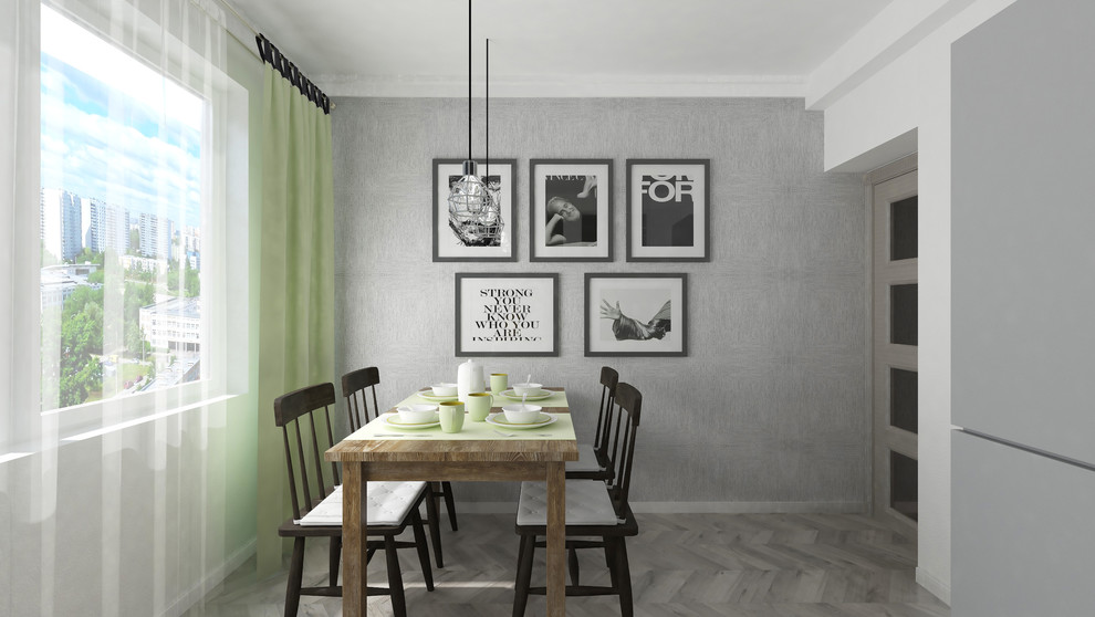 Элегантный проект квартиры в скандинавском стиле