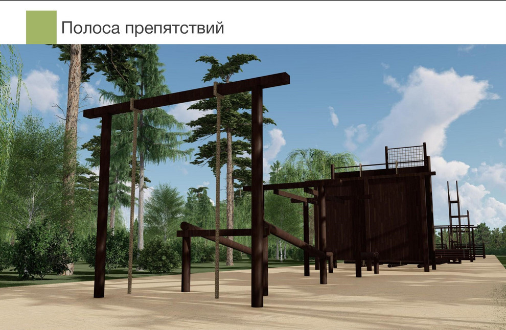 Эскизы проекта зоны отдыха