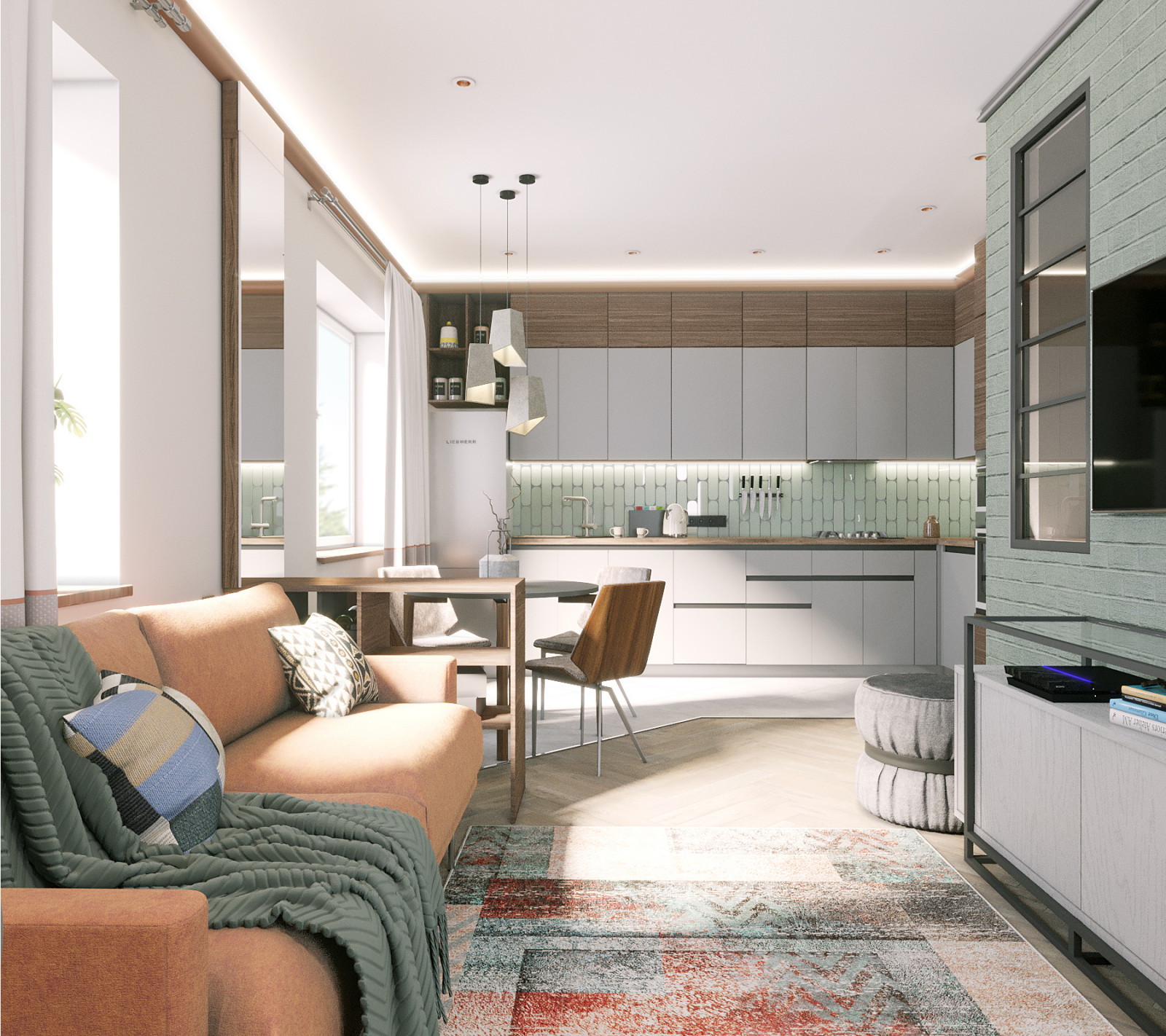 Лофт и велосипед