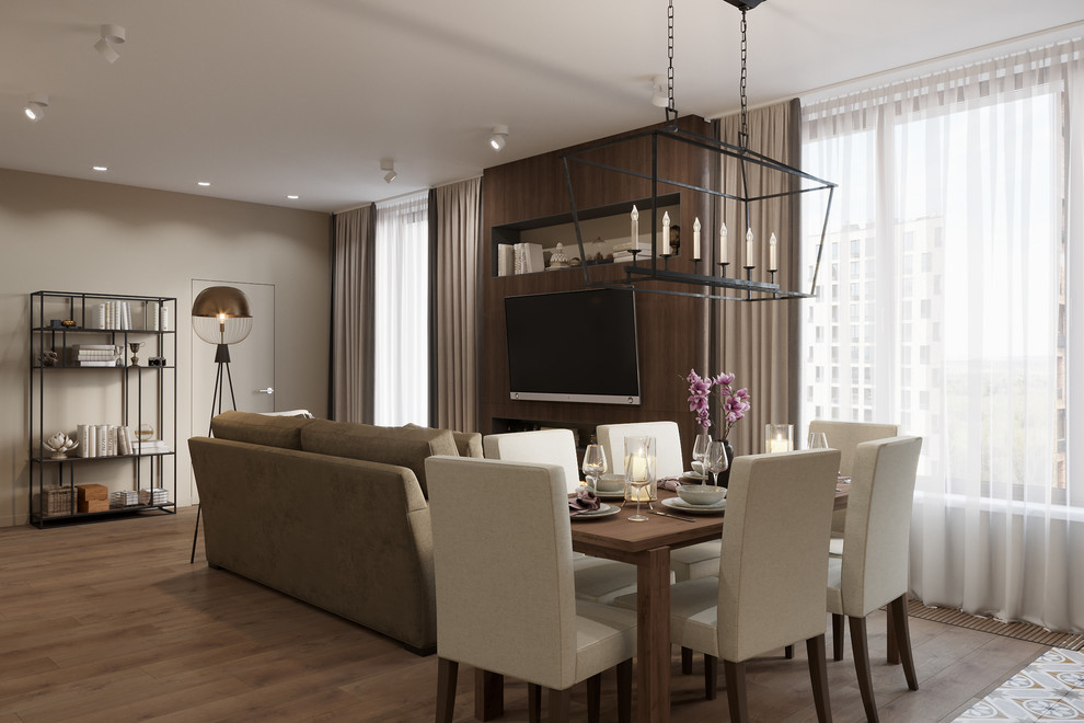 Квартира 81 кв.м. в современном стиле в ЖК Перовский.