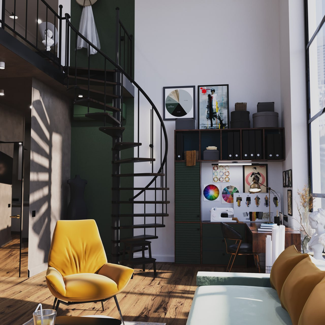 Новая жизнь старого индустриального пространства.