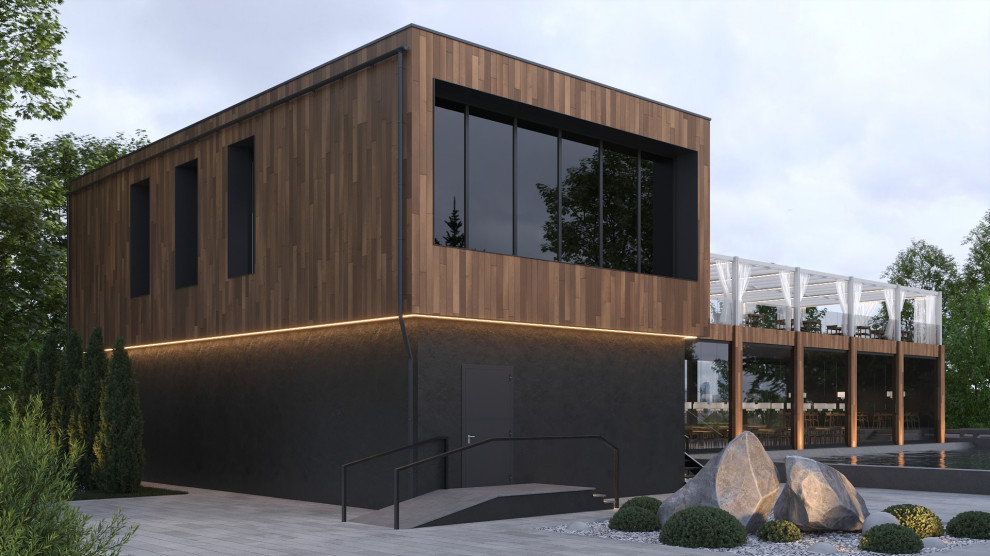 Двухэтажный ресторан в центре Новочеркасска