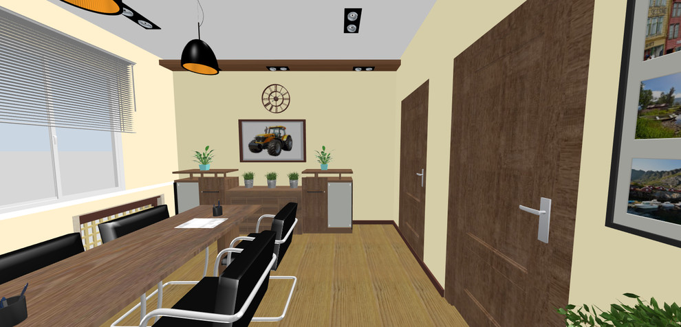 Дизайн кабинета директора и комнаты отдыха компании