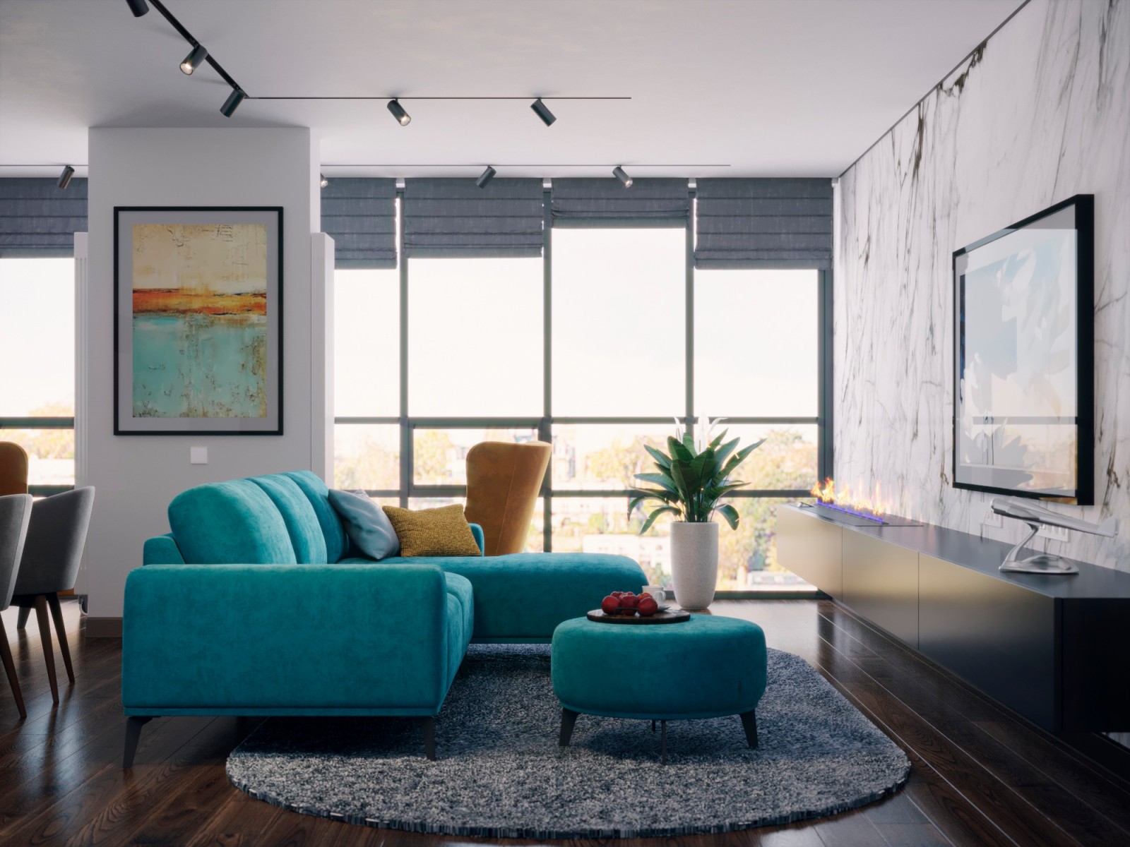 Квартира в жк Скайфорт