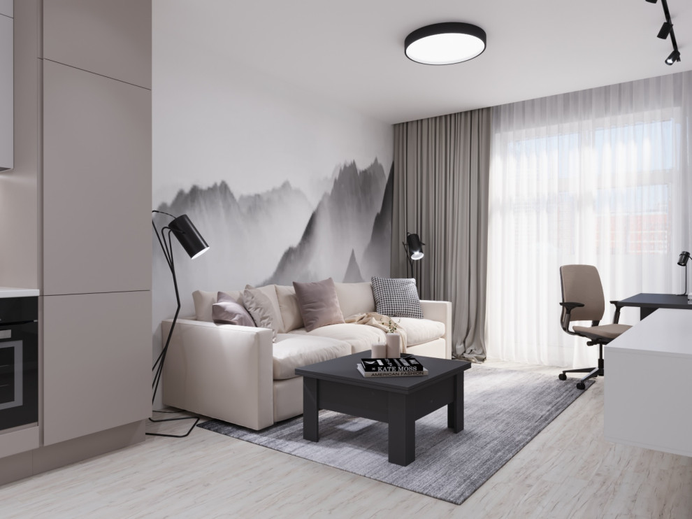 Обложка проекта: Легкий, юношеский интерьер