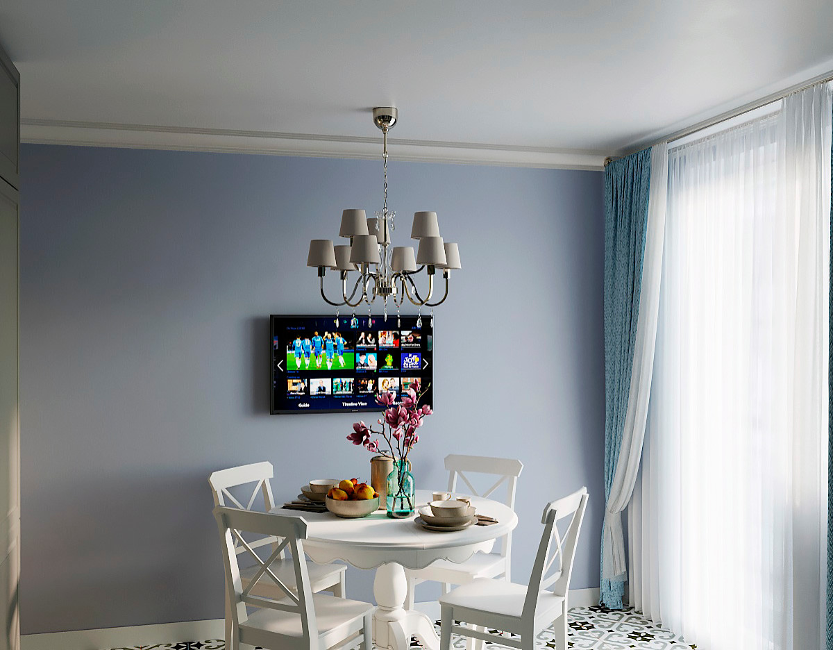 Дизайн однокомнатной квартиры в Москве