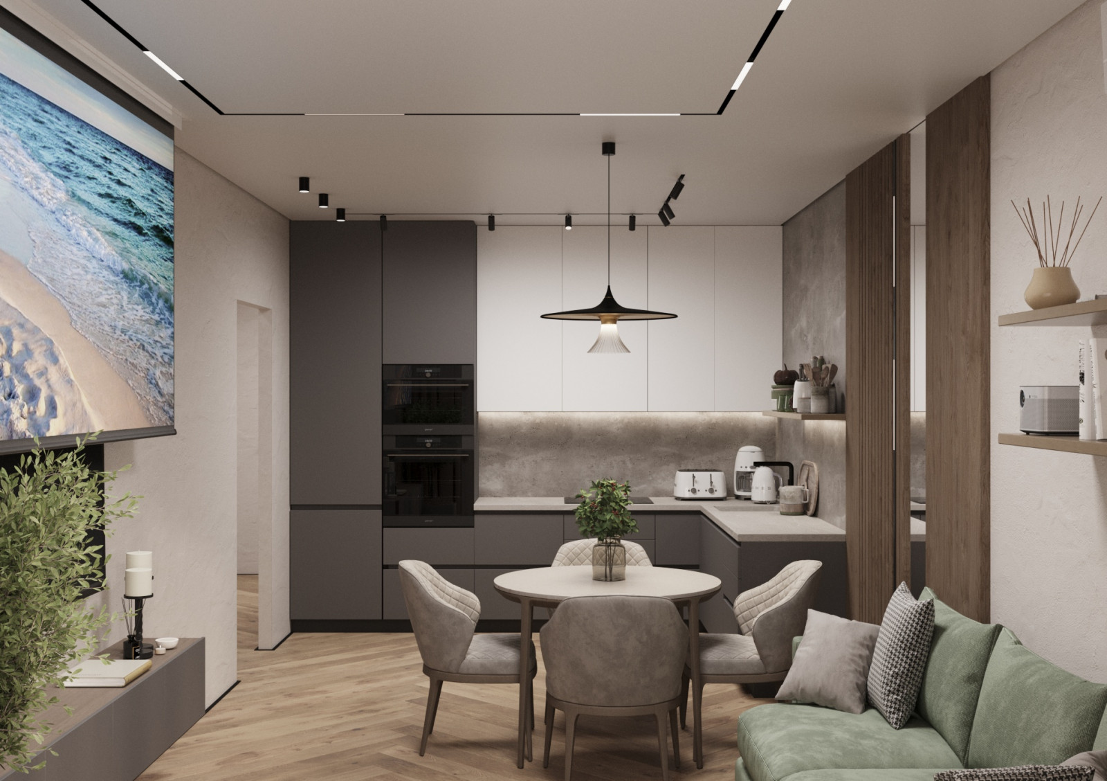 Дизайн-проект для семьи с ребенкои