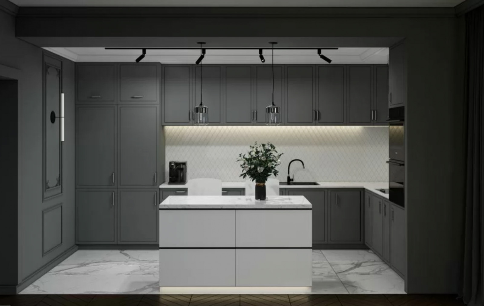 Дизайн-проект дома в Марьиной роще