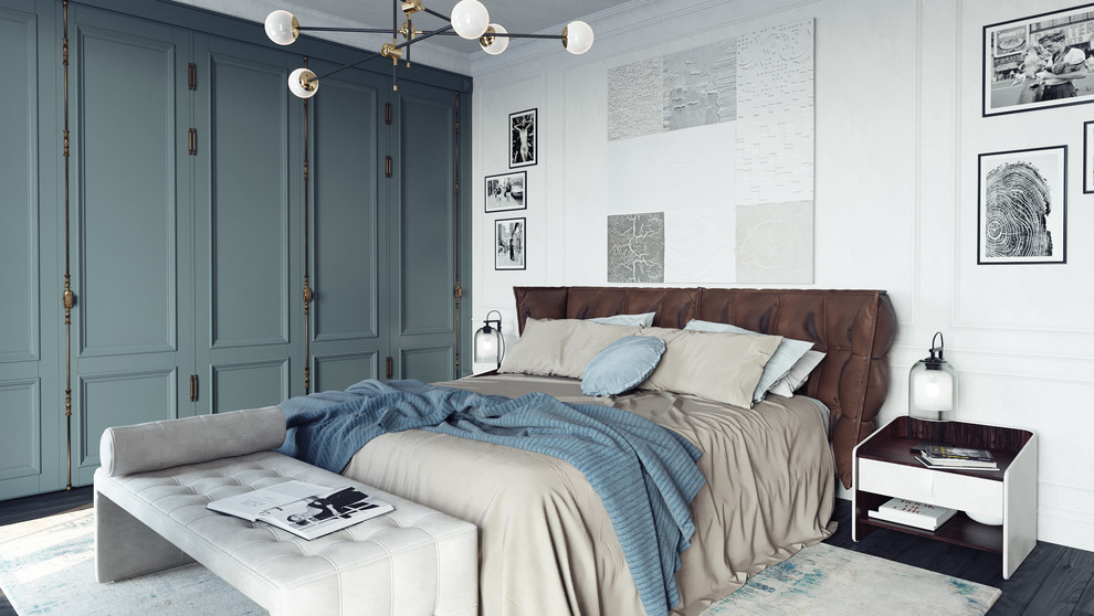 Дизайн  спальни в американском стиле