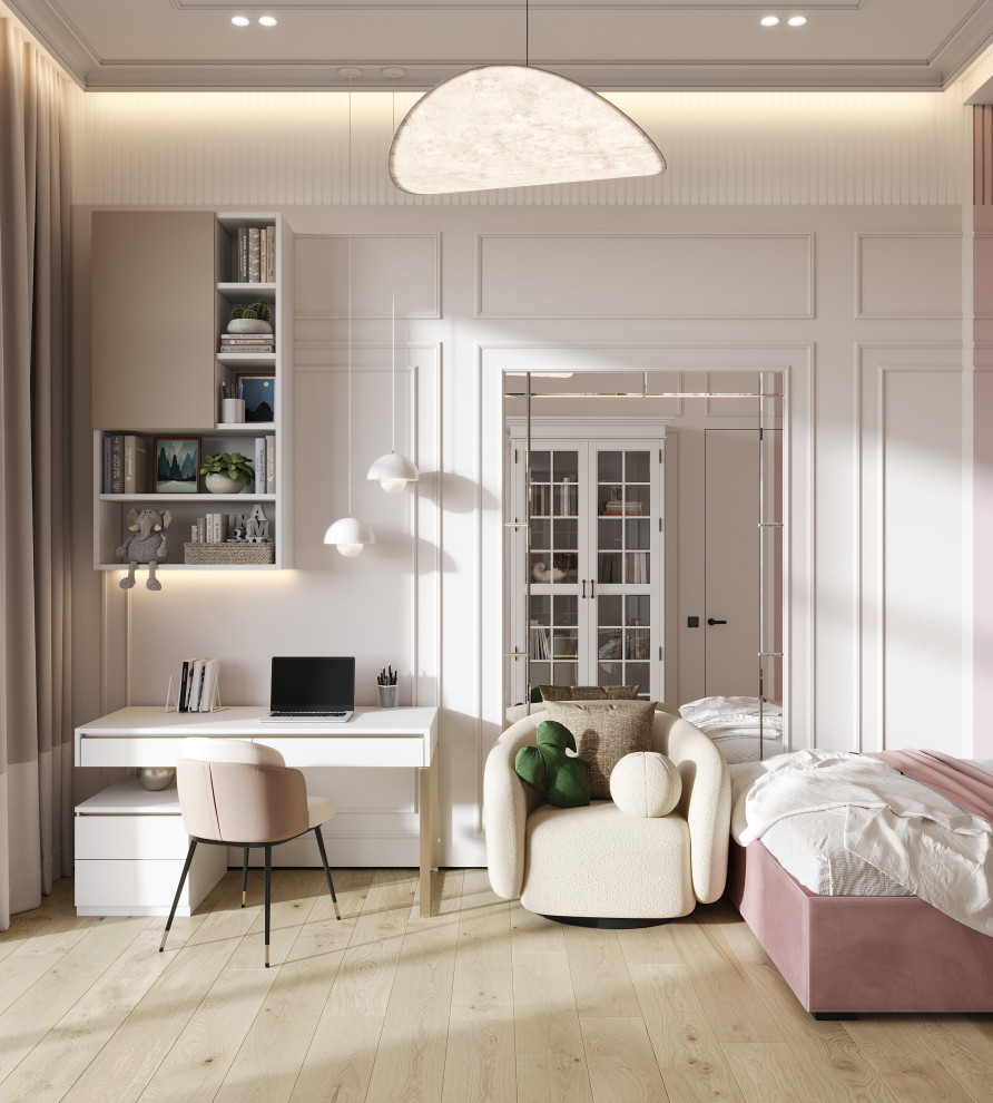 Современный одноэтажный дом площадью в 300 м.кв.