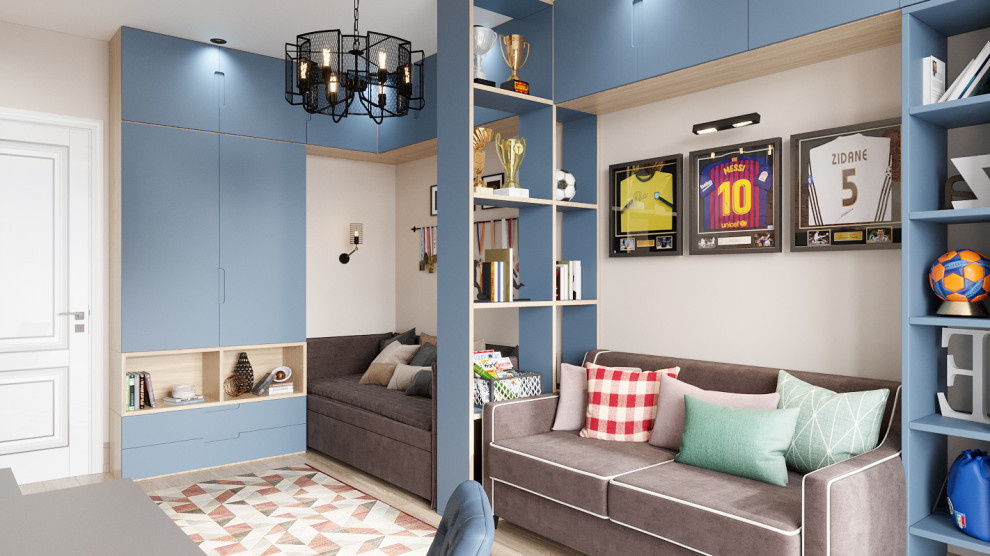 Дизайн-проект и перепланировка для смежных квартир