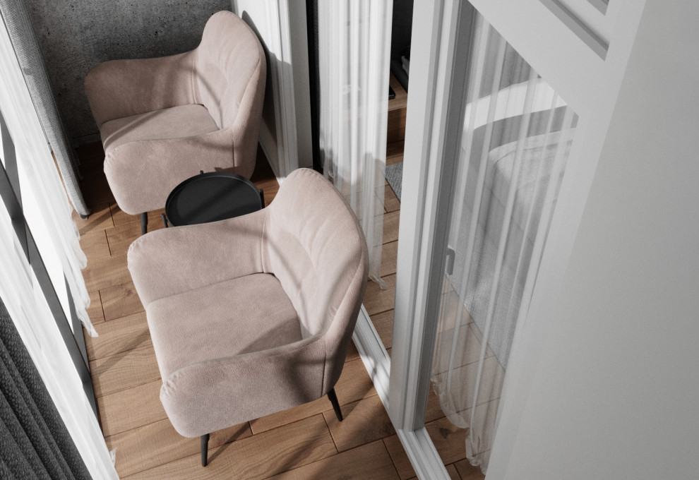 Квартира с тех. комнатой