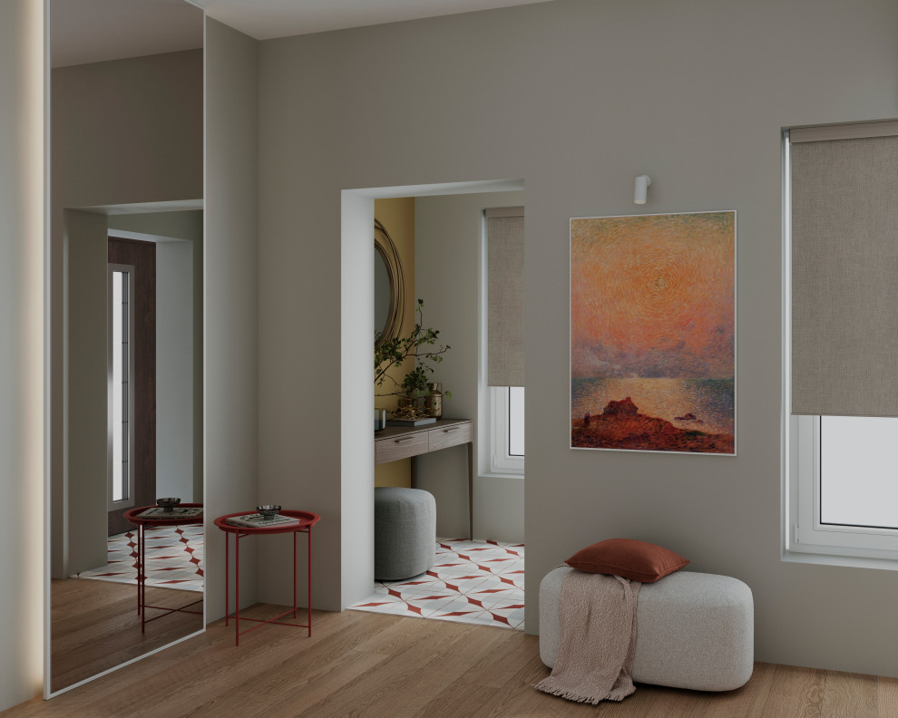 Частный дом с небольшой высотой потолков