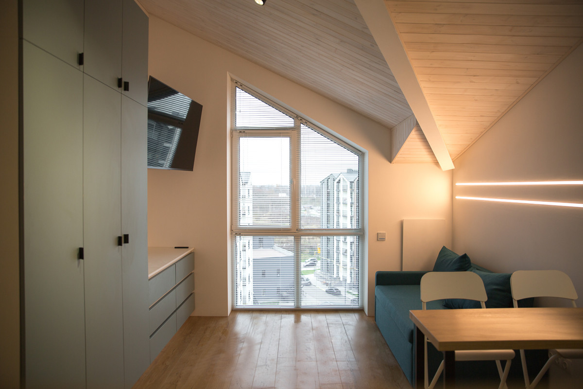 Build project. Smart flats for rent